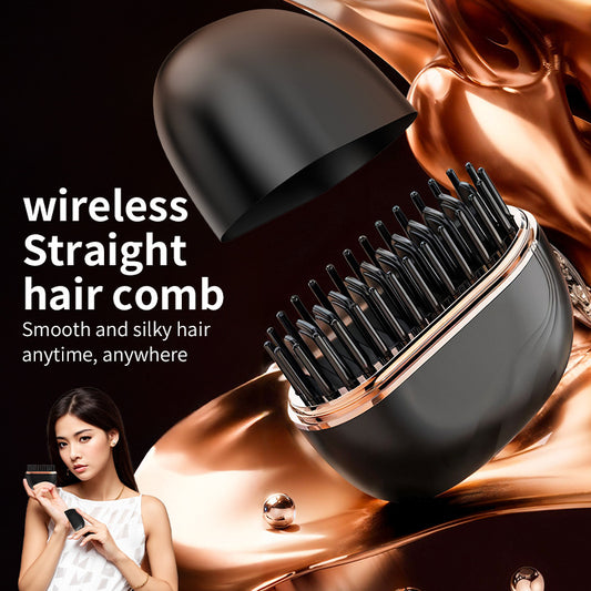 Cordless Hair Straightener Brush