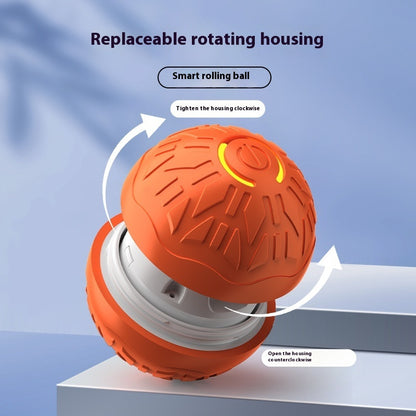 Electric Jumping Ball – Automatic Light-Up Toy for Dog Training and Play