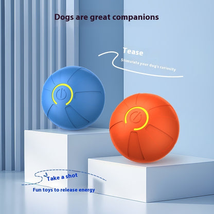 Electric Jumping Ball – Automatic Light-Up Toy for Dog Training and Play