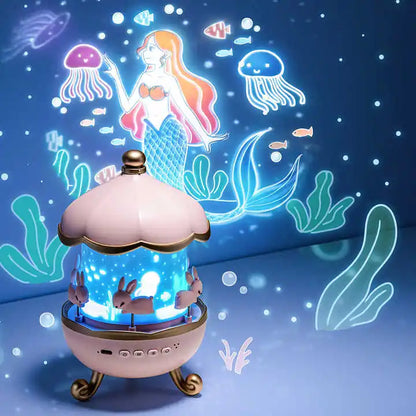 ✨ Kids Cartoon Bluetooth Projector Lamp ✨
