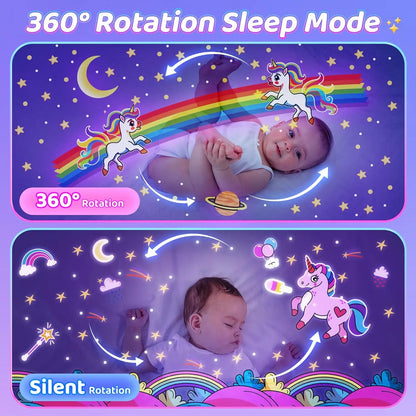 ✨ Kids Cartoon Bluetooth Projector Lamp ✨