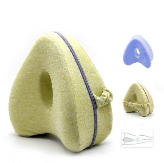 Soft Heart-Shaped Pillow for Ultimate Leg Comfort